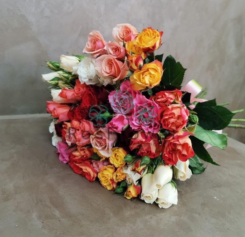 Букет цветов из: Розы в Троицком