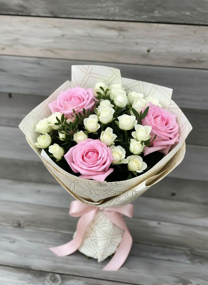 Букет цветов из: Розы в Троицком