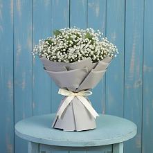 Букет цветов из:  Гипсофила в Троицком