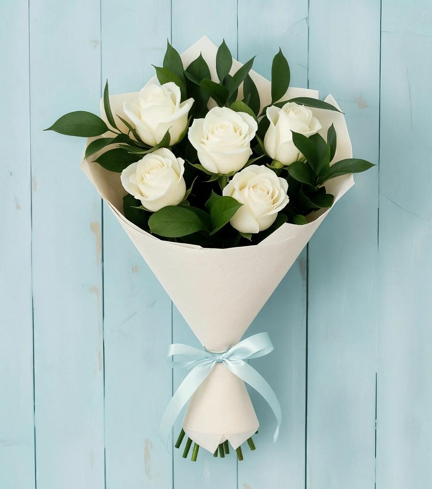 Букет цветов из: Розы в Троицком