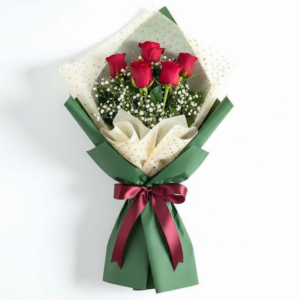 Букет цветов из: Розы в Троицком