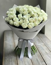 Букет 35 Белых роз в Троицком