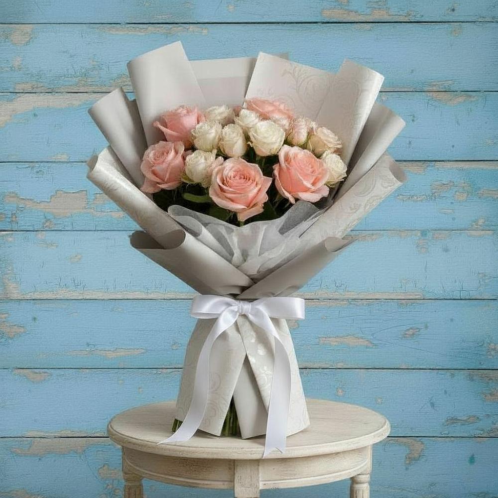 Букет цветов из: Розы в Троицком