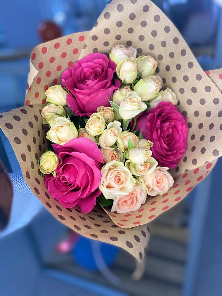 Букет цветов из: Розы в Троицком