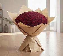 Букет 101 Красная роза в Троицком
