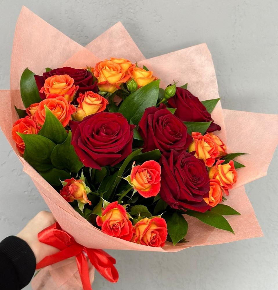 Букет Любовь и восторг в Троицком