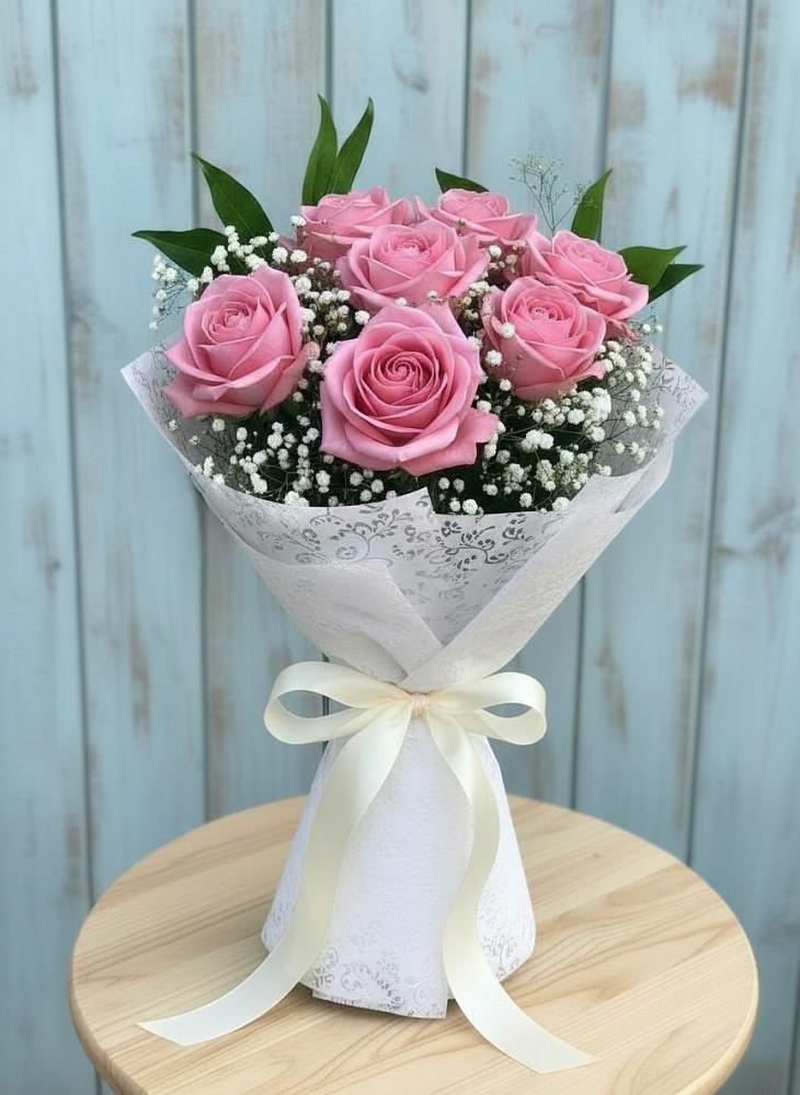 Букет цветов из: Розы в Троицком