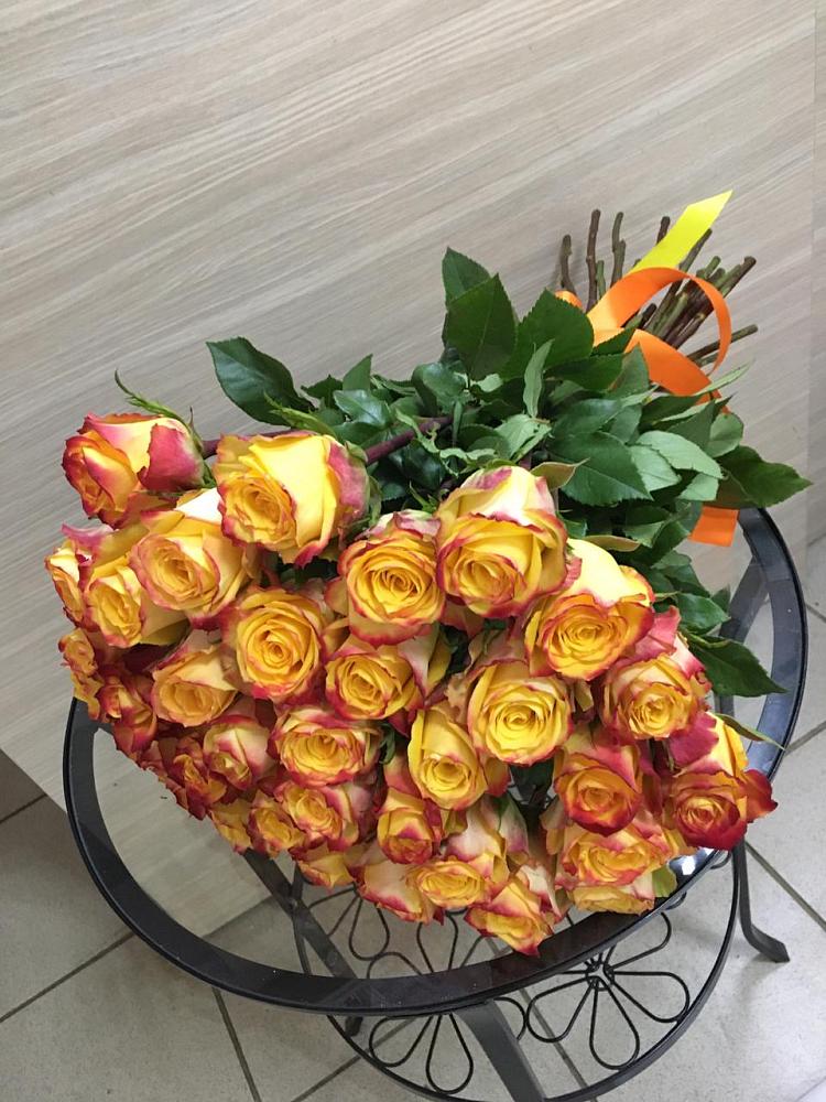 Букет Желтые розы в Троицком