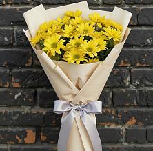 Букет цветов из:  Хризантемы #REPLACE_PRED# Троицком