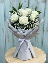 Букет цветов из:  Розы в Троицком