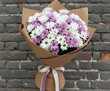 Букет цветов из:  Хризантемы в Троицком