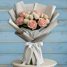 Букет цветов из:  Розы в Троицком