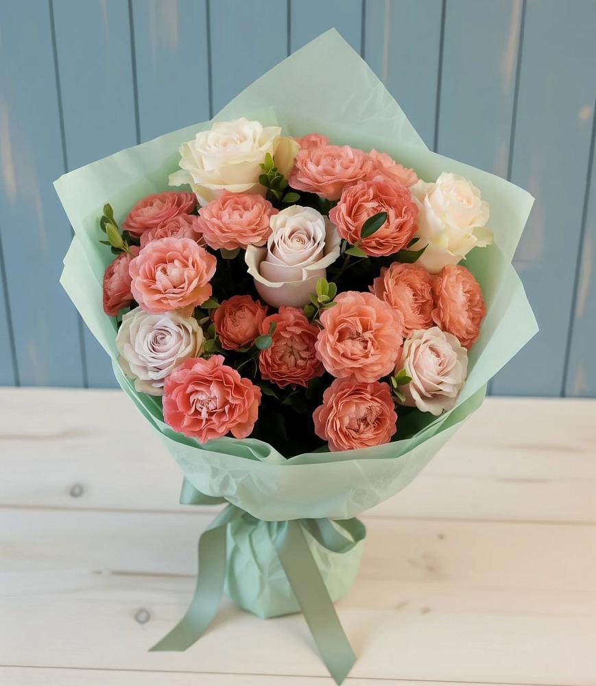 Букет цветов из: Розы в Троицком