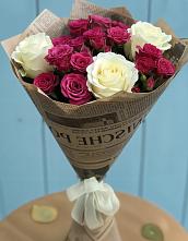 Букет цветов из:  Розы в Троицком