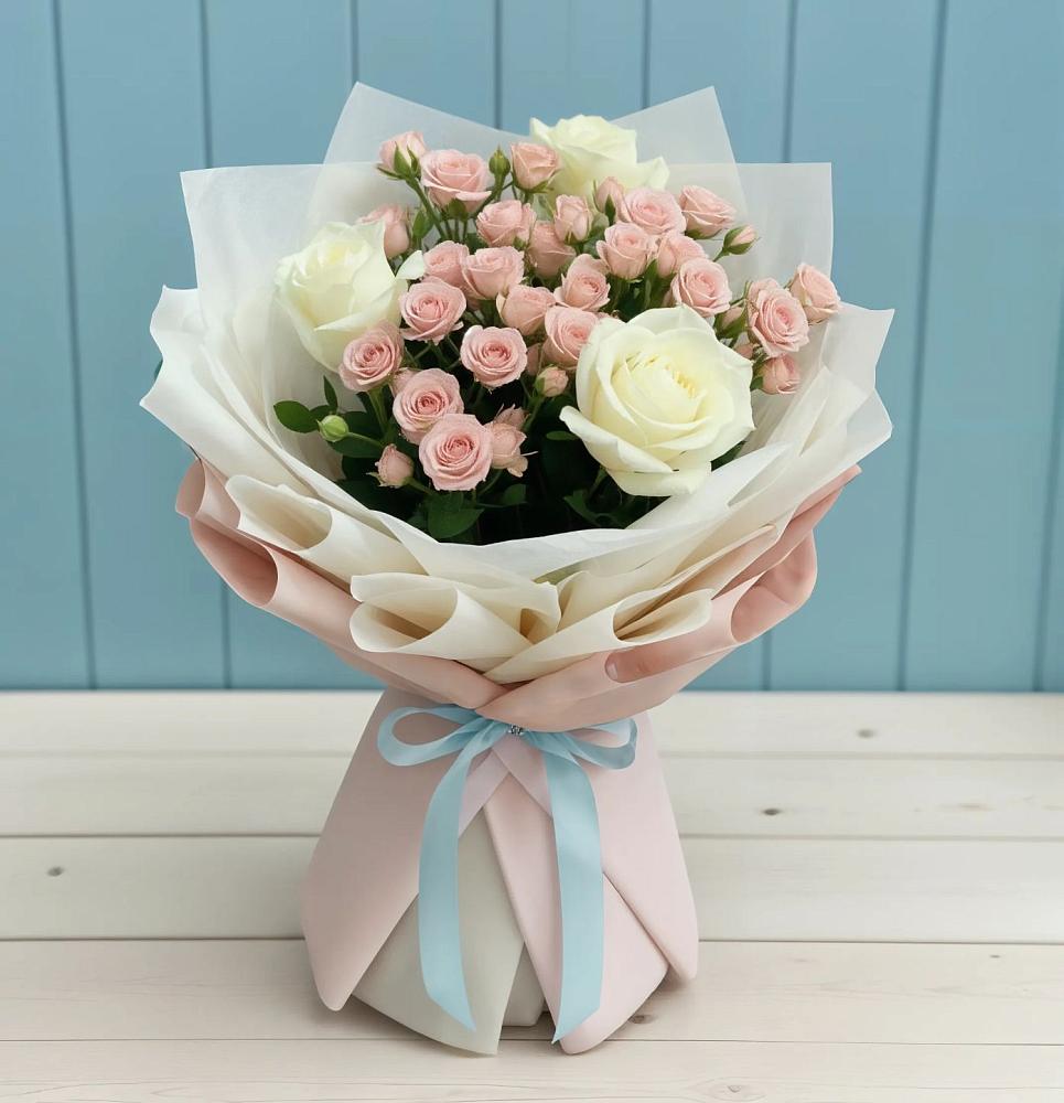 Букет цветов из: Розы в Троицком