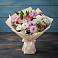 Букет цветов из: Хризантемы, Альстромерии и Розы в Троицком